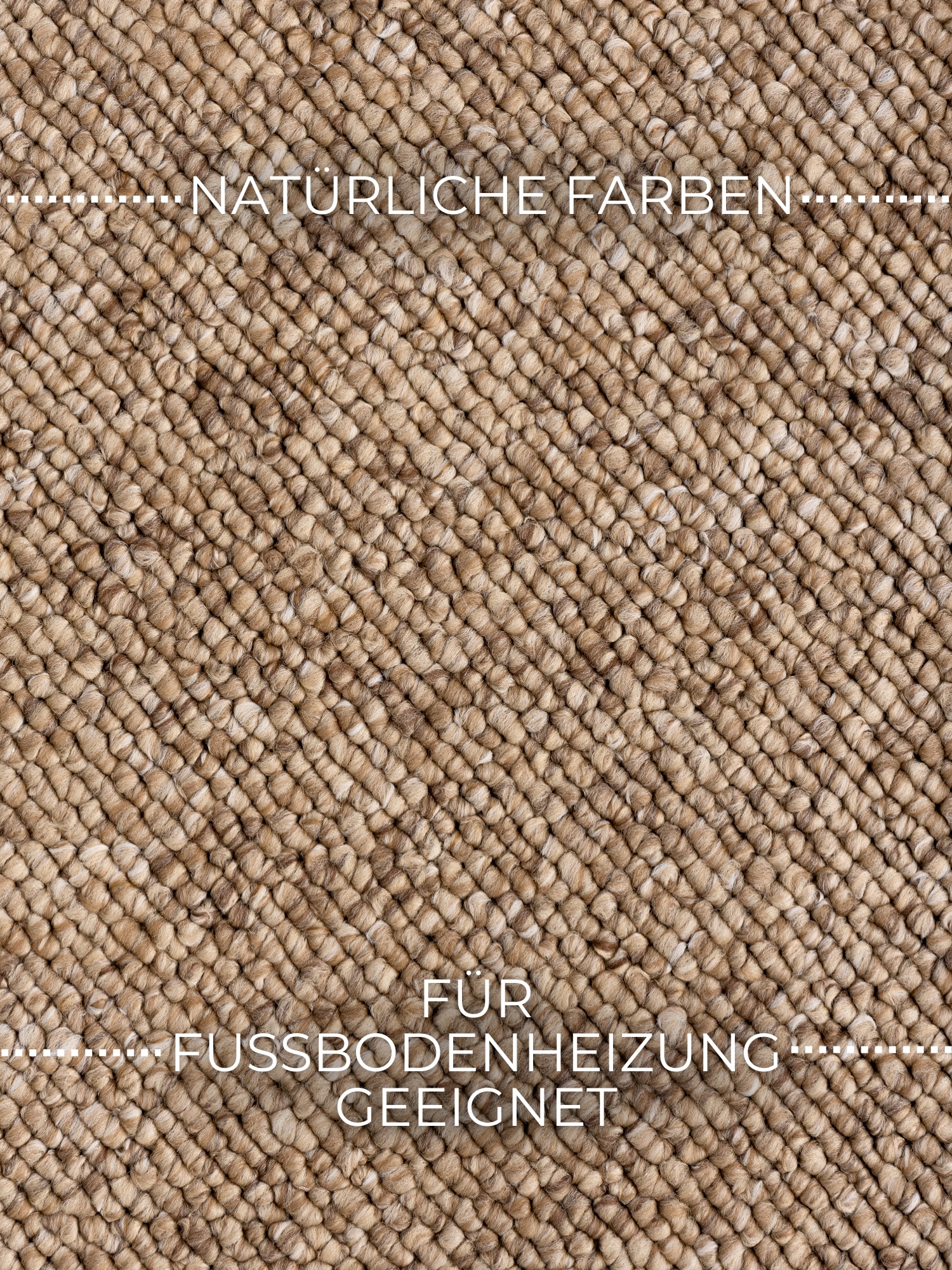 ELLE DECORATION Teppich »Rocco«, rechteckig, 10 mm Höhe, Läufer, waschbar, Wohnzimmer, Esszimmer, Woll-Optik