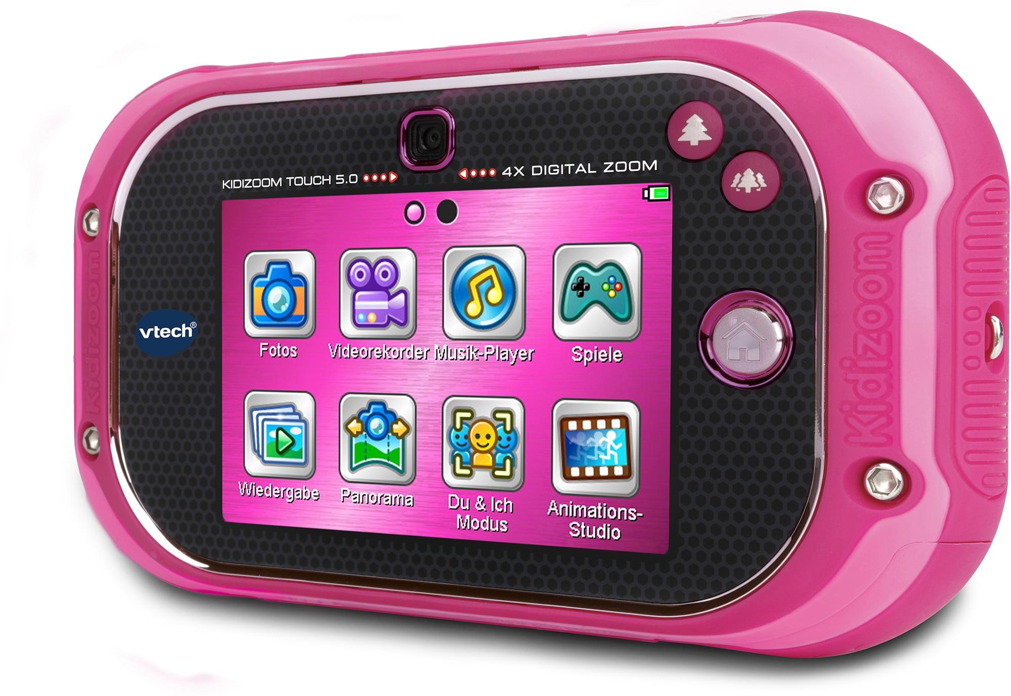 Vtech® Kinderkamera »Kidizoom Touch 5.0, pink«, 5 MP, mit Musik
