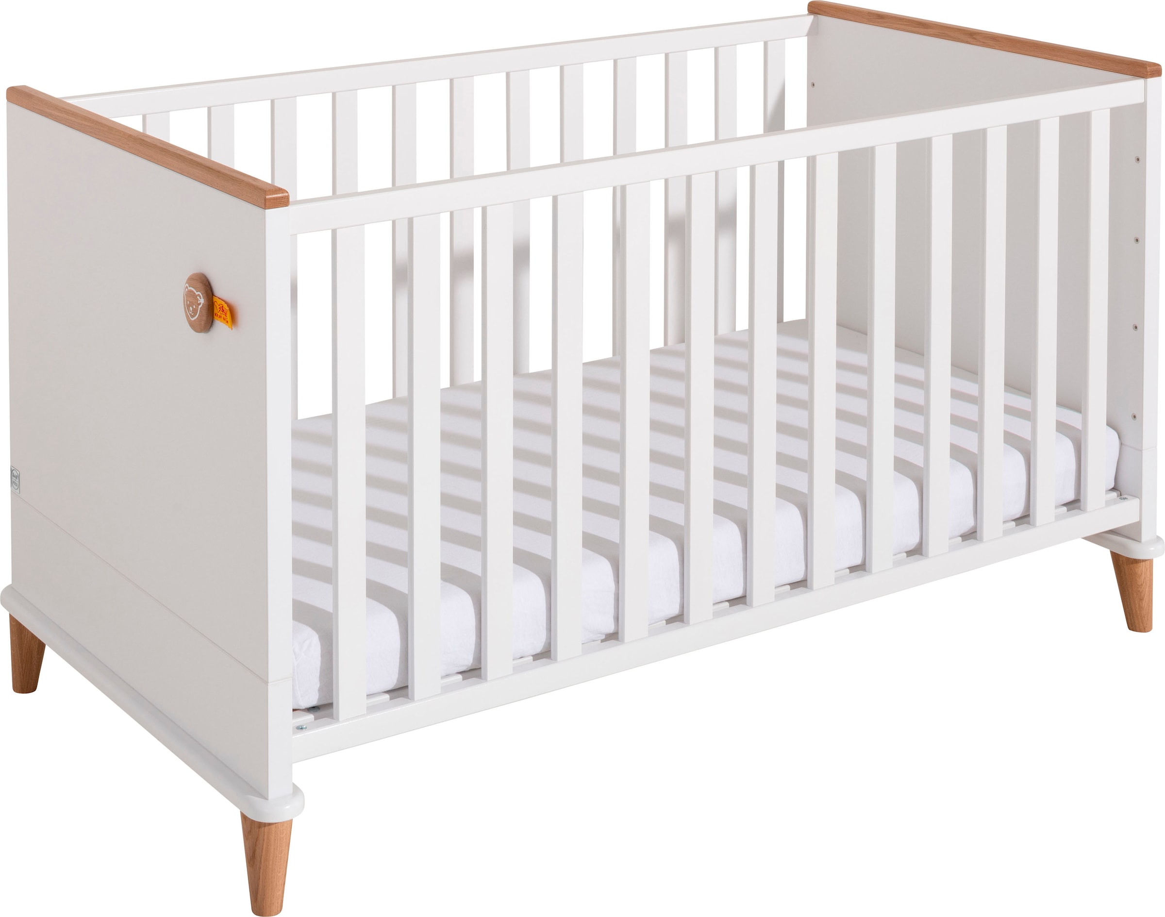 PAIDI Kinderbett »"Lotte & Fynn"«, inklusive 4-fach höhenverstellbarem AIRWELL® Comfort Federleistenrost