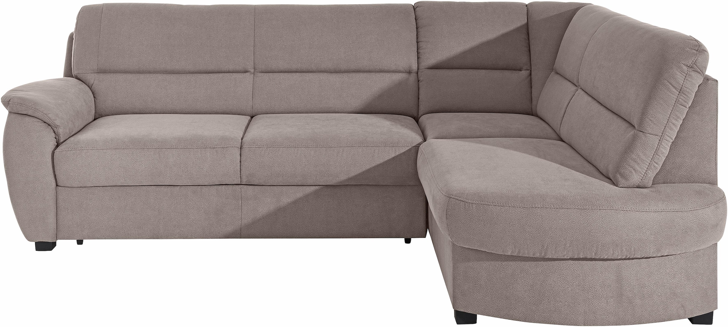 sit&more Ecksofa »Pandora L-Form«, wahlweise mit Bettfunktion und Bettkasten