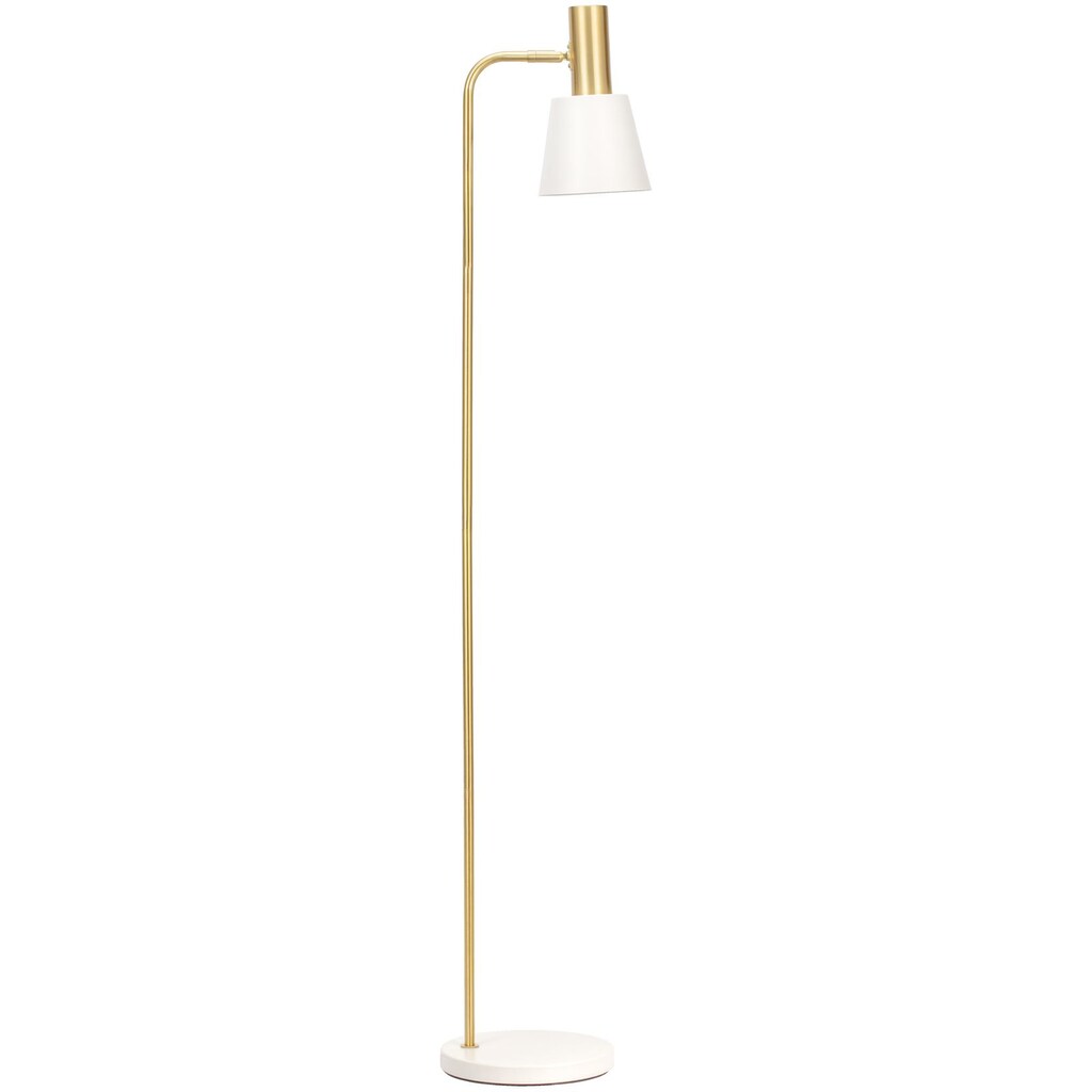 Pauleen Stehlampe »Grand Elegance«, E27, 1 St., Weiß, Gold, Metall