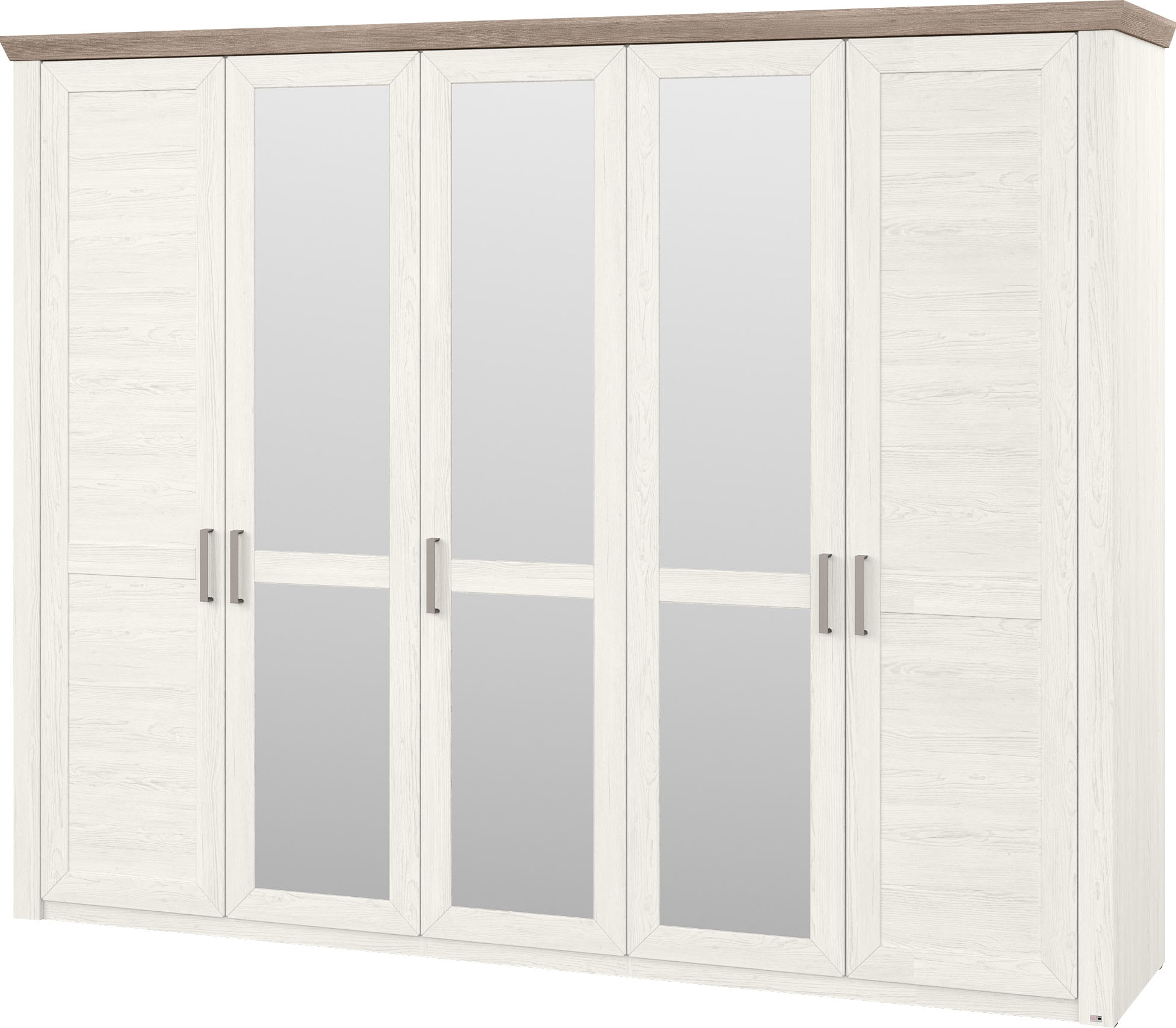 set one by Musterring Kleiderschrank »York Schlafen«, (2 St.), mit Holz- un günstig online kaufen