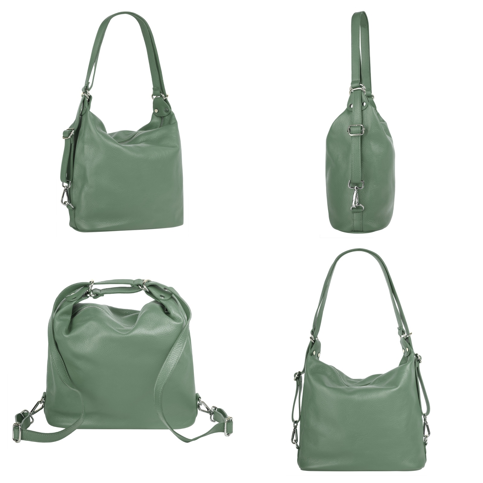 Samantha Look Shopper, echt Leder, Made in Italy