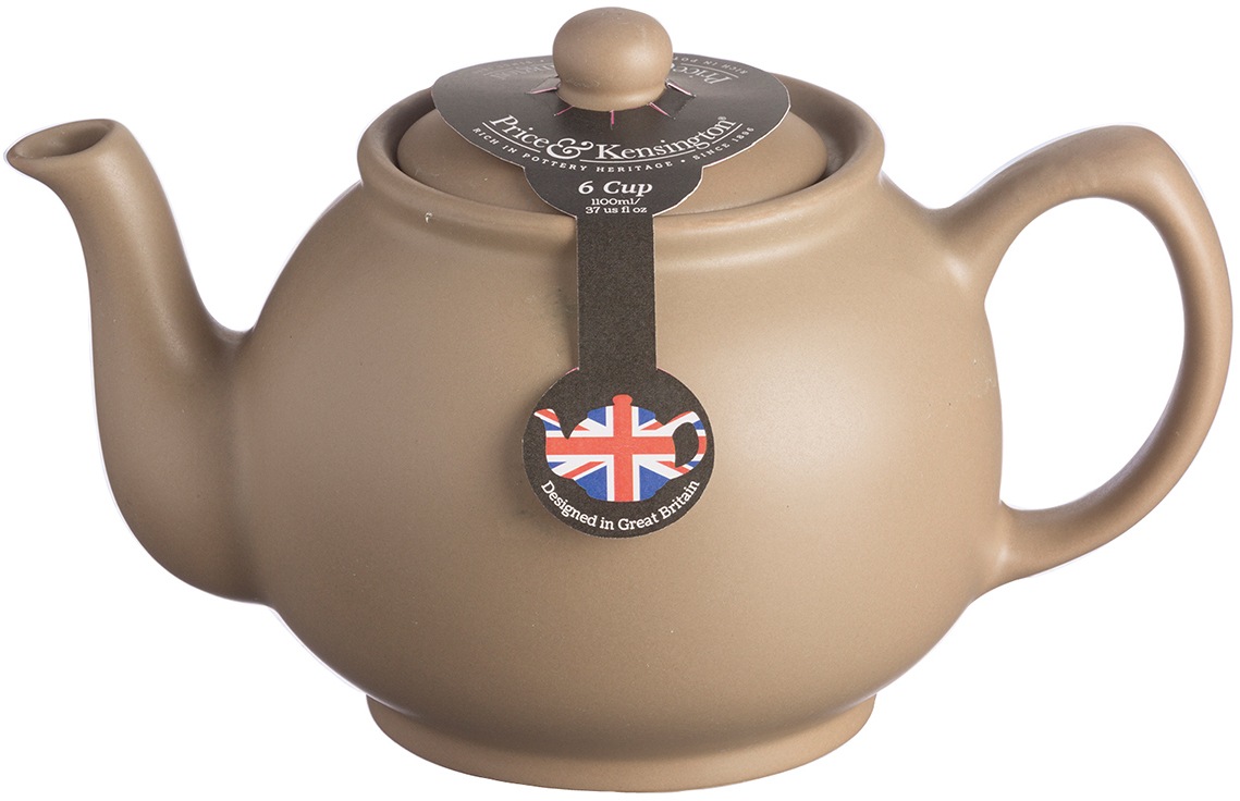 PRICE & KENSINGTON® Teekanne »Betty«, 1 l, Steingut, matt, 6 Tassen günstig online kaufen