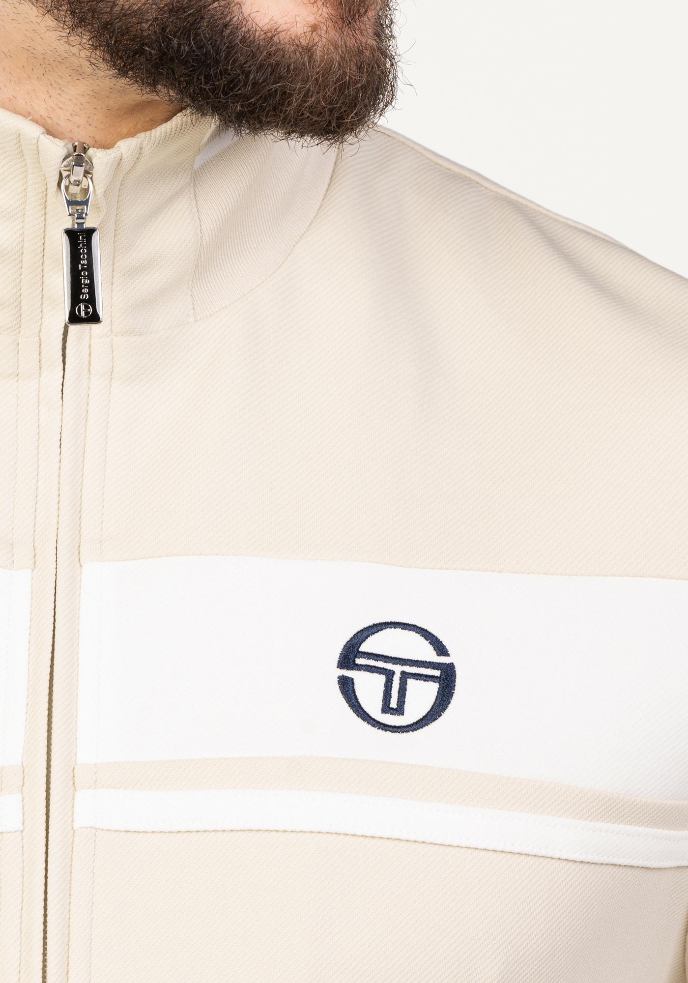 Sergio Tacchini Trainingsjacke »DAMARINDO TRACK TOP Herren«, ohne Kapuze, Trainingsjacke Herren, leichte Jacke, Retro, Sportjacke, Outdoor, Sale