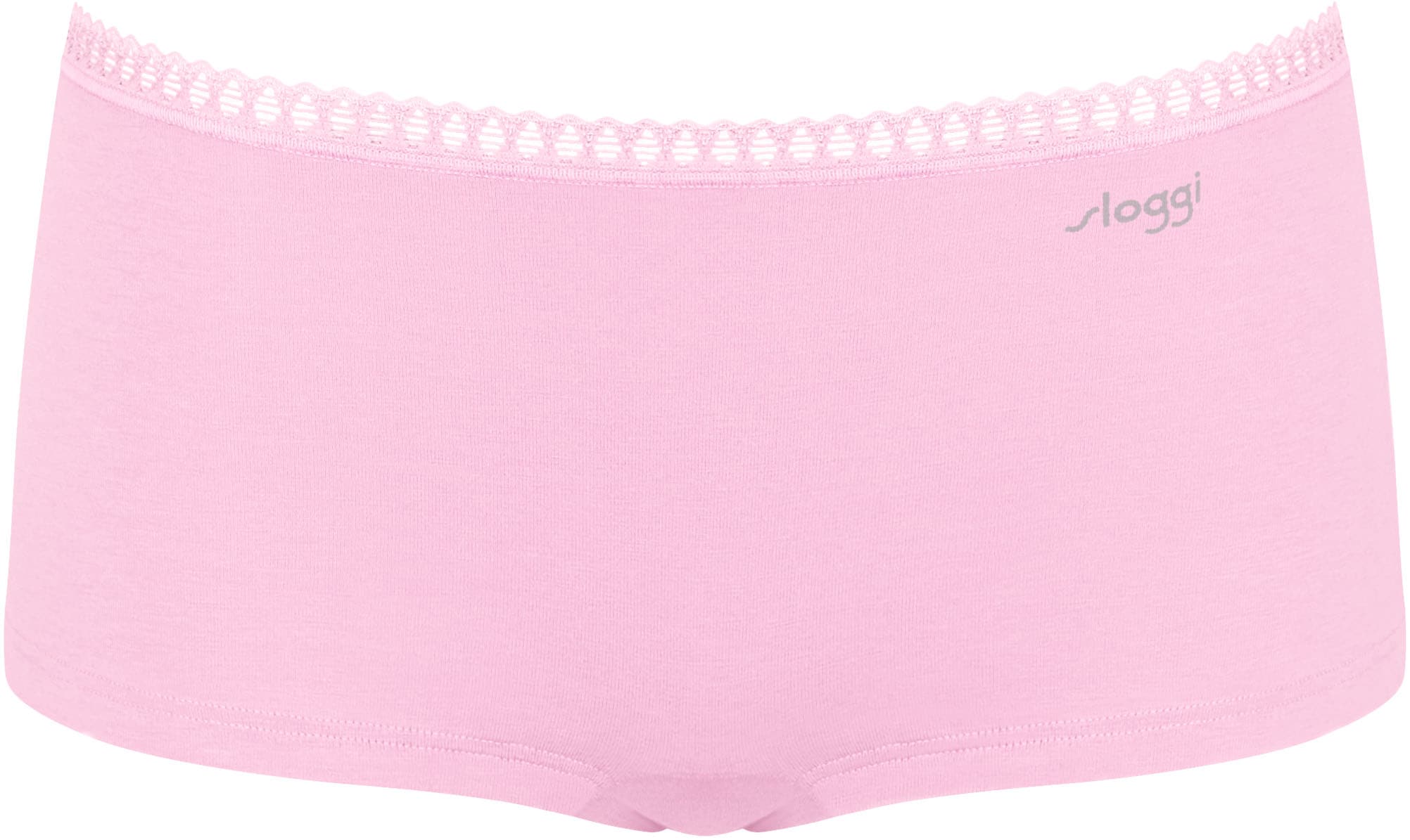 sloggi Retro Pants »GO Crush«, (3er Pack), Spitzendetails, Multipack, Baumwollmix, weich, elastisch, bequem