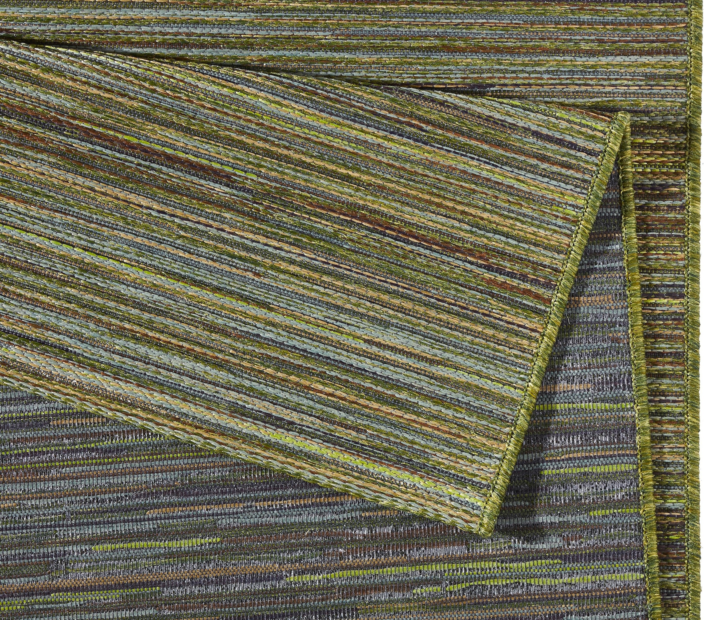 3. Bild von NORTHRUGS Läufer »Lotus«, rechteckig, In-& Outdoor, Flachgewebe, Teppich, Wetterfest, Garten, Wohnzimmer