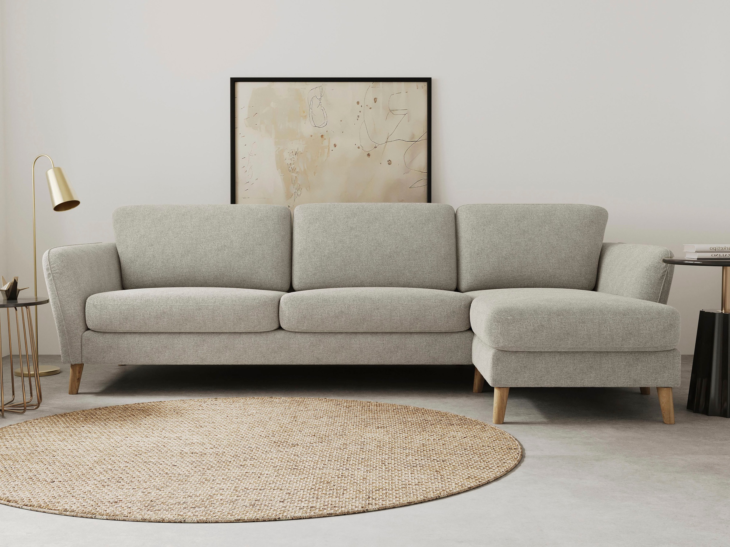Home affaire Ecksofa »MARSEILLE (279/152cm),L-Form, Rec. rechts/links, vers günstig online kaufen