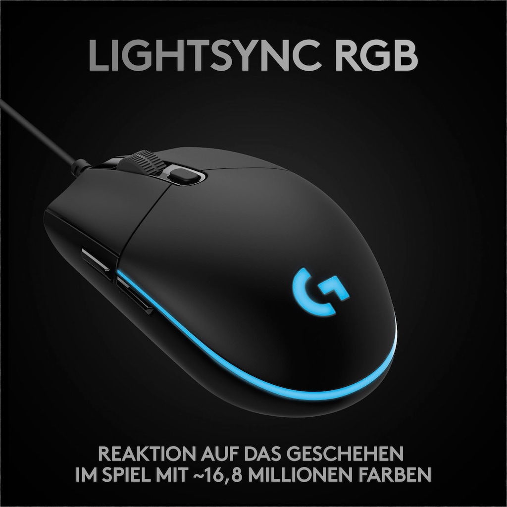 Logitech G Gaming-Maus »PRO (HERO)«, USB