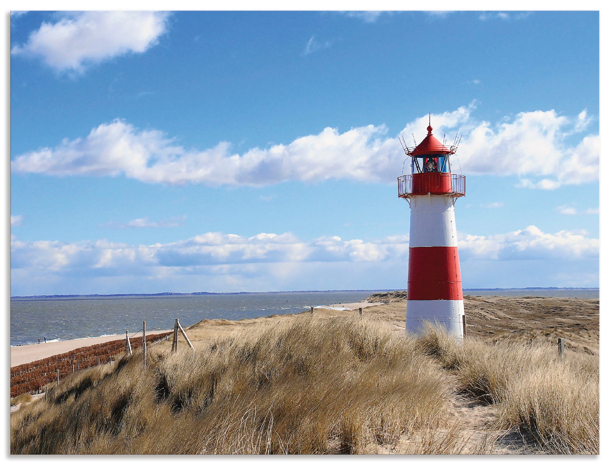 Artland Küchenrückwand »Leuchtturm Sylt«, (1 tlg.), Alu Spritzschutz mit Kl günstig online kaufen