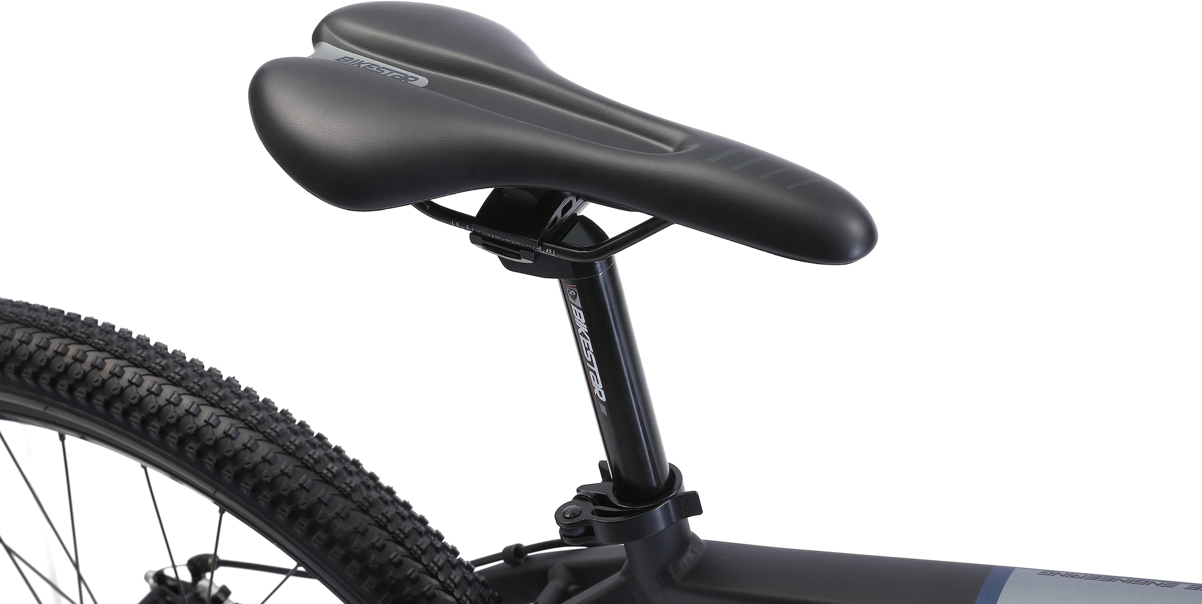 Bikestar Mountainbike, 21 Gang, Shimano, RD-TY300 Schaltwerk, Kettenschaltung, für Damen und Herren, Kettenschaltung