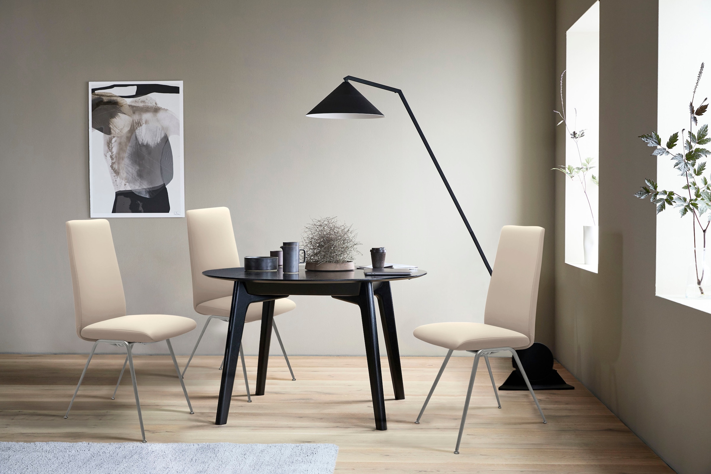 Stressless® Polsterstuhl »Laurel«, Leder BATICK, High Back, Größe M, mit Be günstig online kaufen