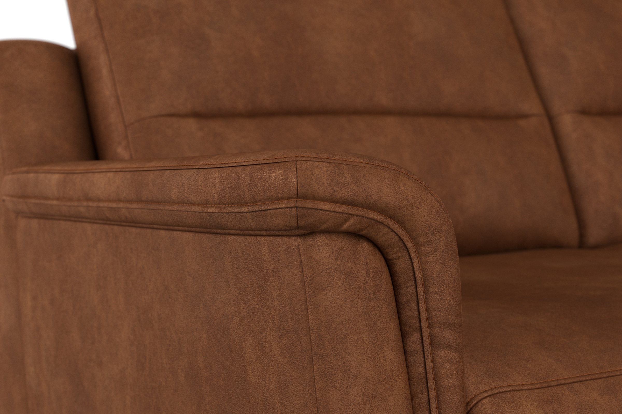 sit&more Ecksofa »Farö L-Form«, inklusive Federkern, wahlweise mit Bettfunktion und Bettkasten