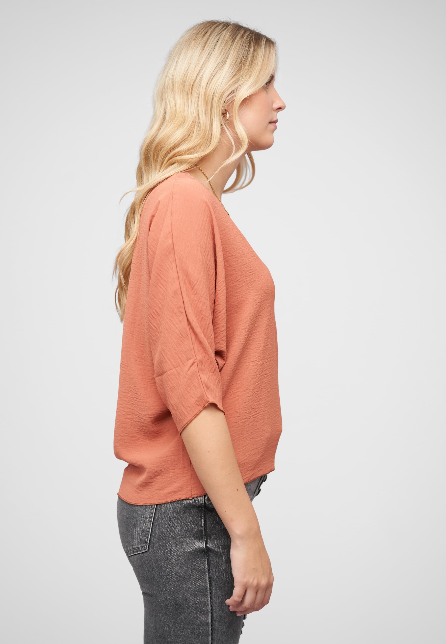 CLOUD 5IVE Klassische Bluse »CLOUD 5IVE Cloud5ive V-Neck Bluse«