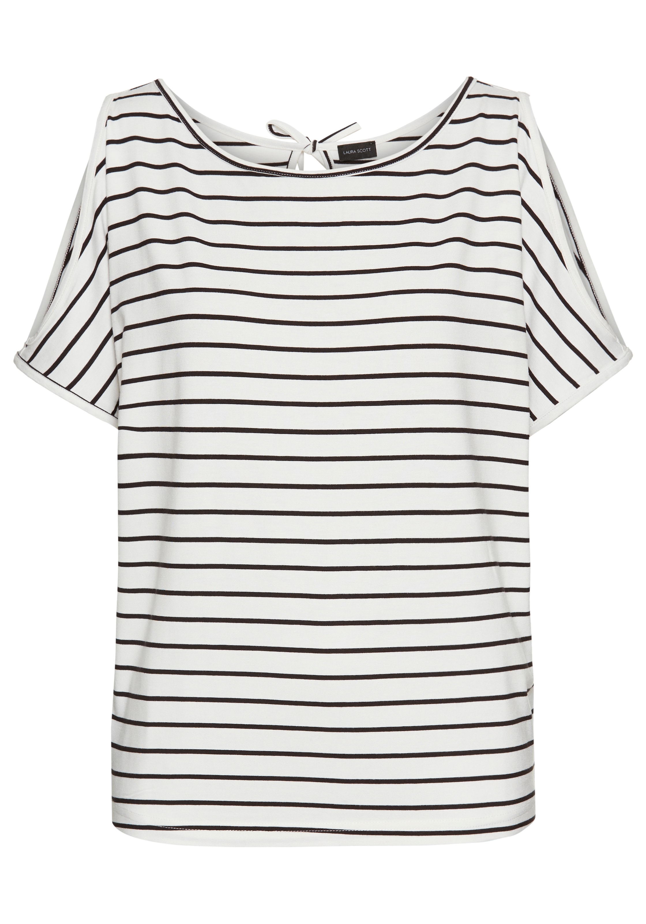 Laura Scott T-Shirt, mit Cut-Out Effekt an den Schultern