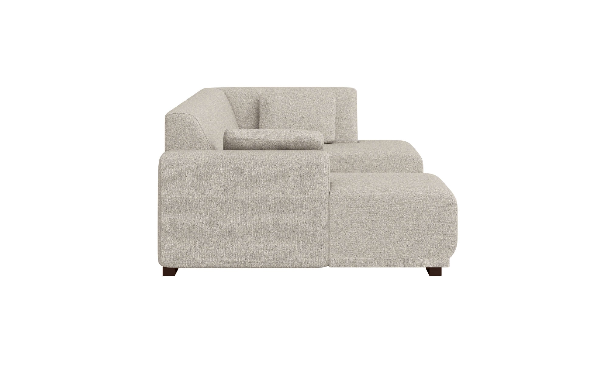 Home affaire Wohnlandschaft »BORNHOLM U-Form mit Recamiere rechts/links, B/T/H: 300/162/85 cm«, U-Form mit Wellenunterfederung, Recamiere rechts oder links bestellbar