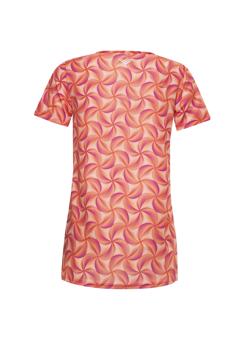 Trigema T-Shirt »TRIGEMA Sport T-Shirt mit modischem Allover-Print«, (1 tlg.)