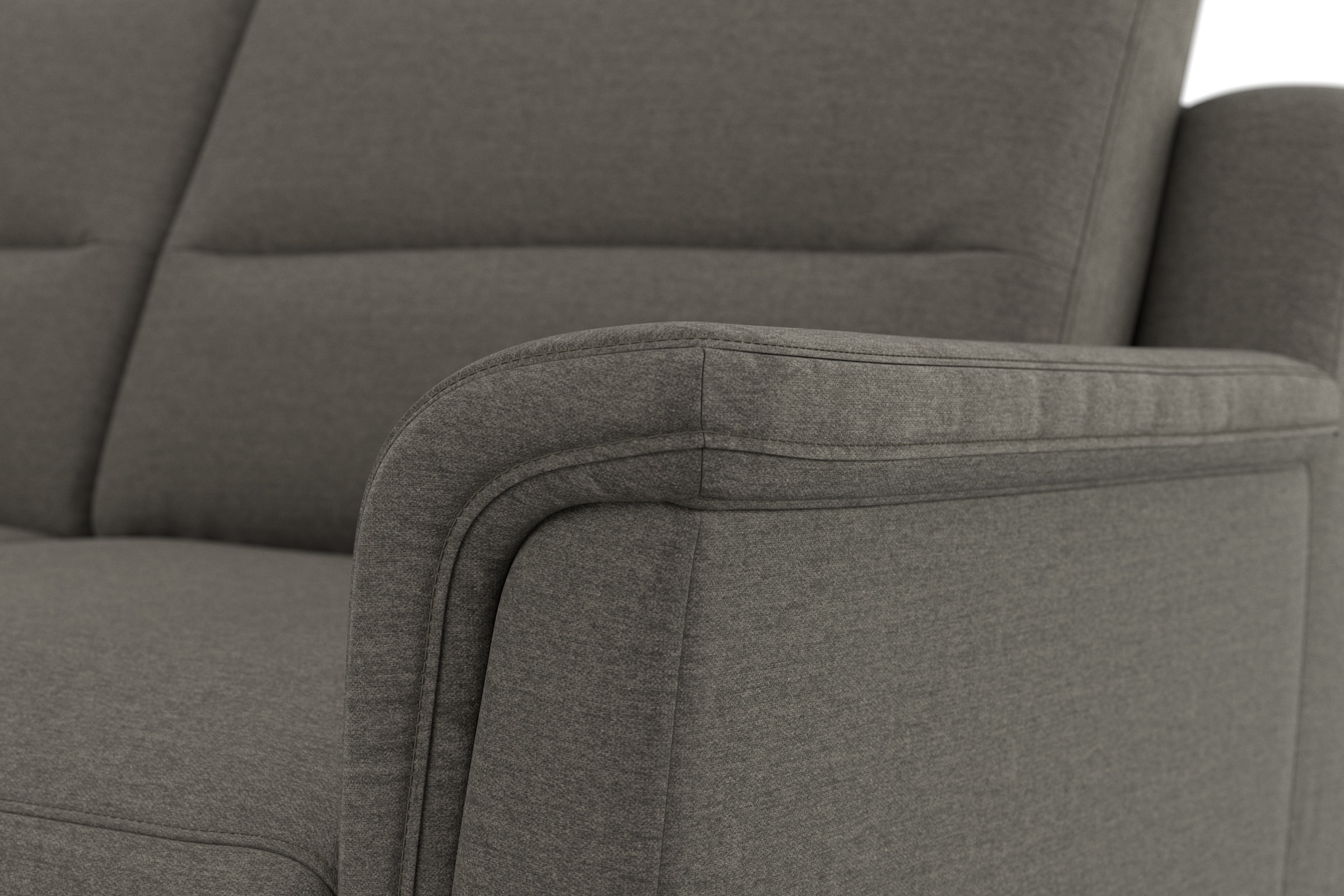 sit&more Ecksofa »Farö L-Form« inklusive Federkern, wahlweise mit Schlaffunktion und Bettkasten