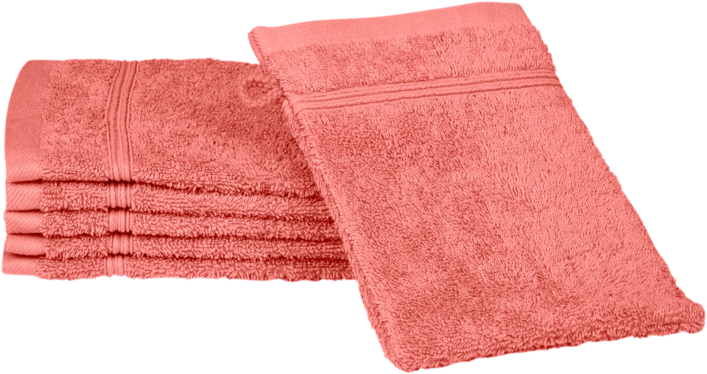 ROSS Waschhandschuh »Rubin« 100% Baumwolle