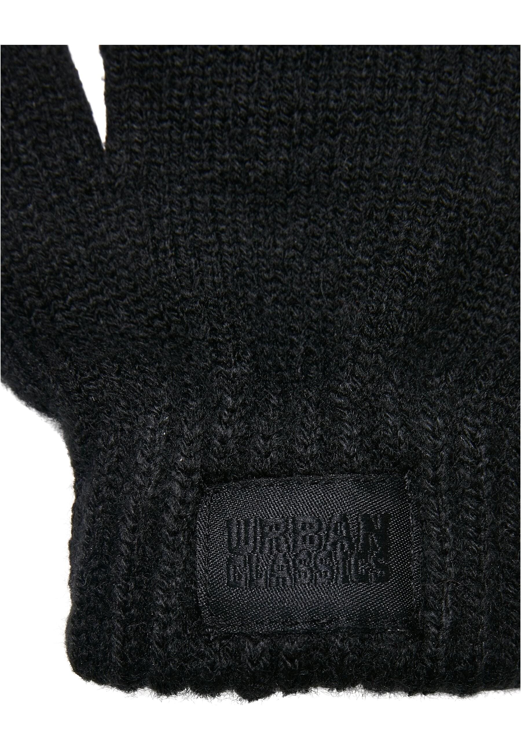 URBAN CLASSICS Baumwollhandschuhe »Urban Classics Unisex Knit Gloves Kids«