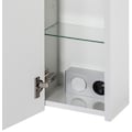 Schildmeyer Spiegelschrank »Verona«, Breite 70 cm, 3-türig, 2 LED-Einbaustrahler, Schalter-/Steckdosenbox, Glaseinlegeböden, Made in Germany