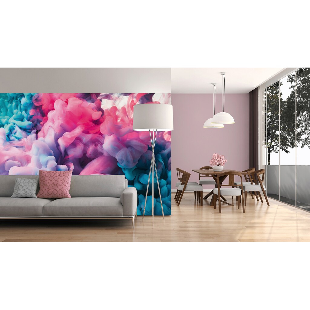 living walls Fototapete »Designwalls Colored Smoke 1«