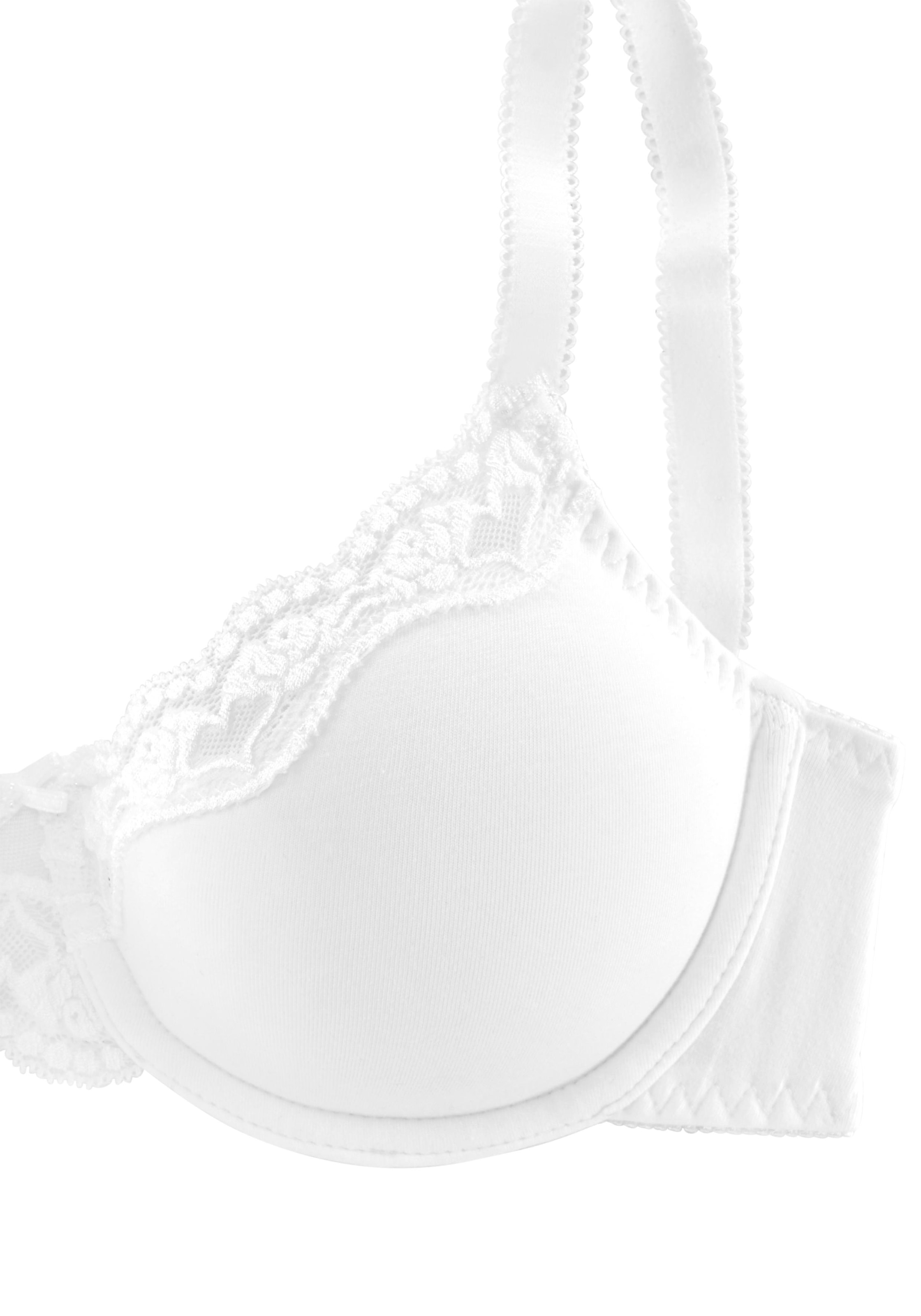 petite fleur Bügel-BH, (Packung, 2 online kaufen mit Dessous zarter Stück), Jacquardspitze, Basic