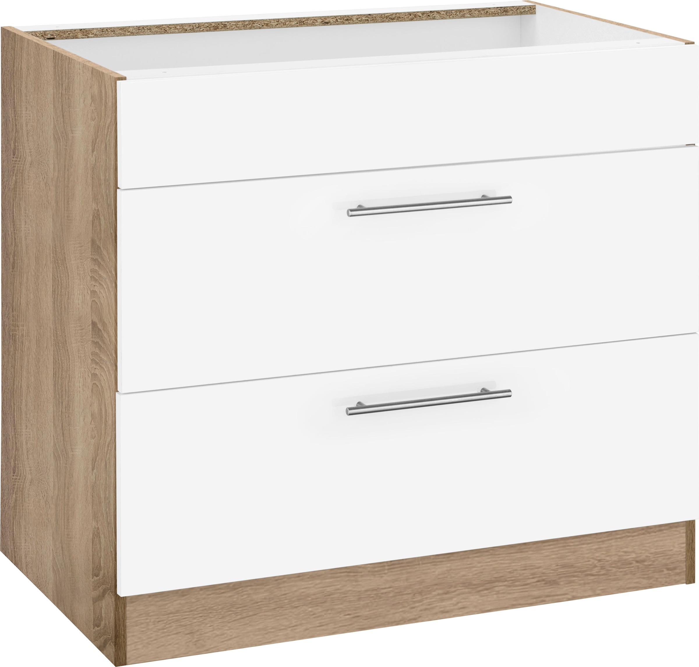 wiho Küchen Kochfeldumbauschrank "Cali, TOPSELLER" 90 cm breit, ohne Arbeit günstig online kaufen