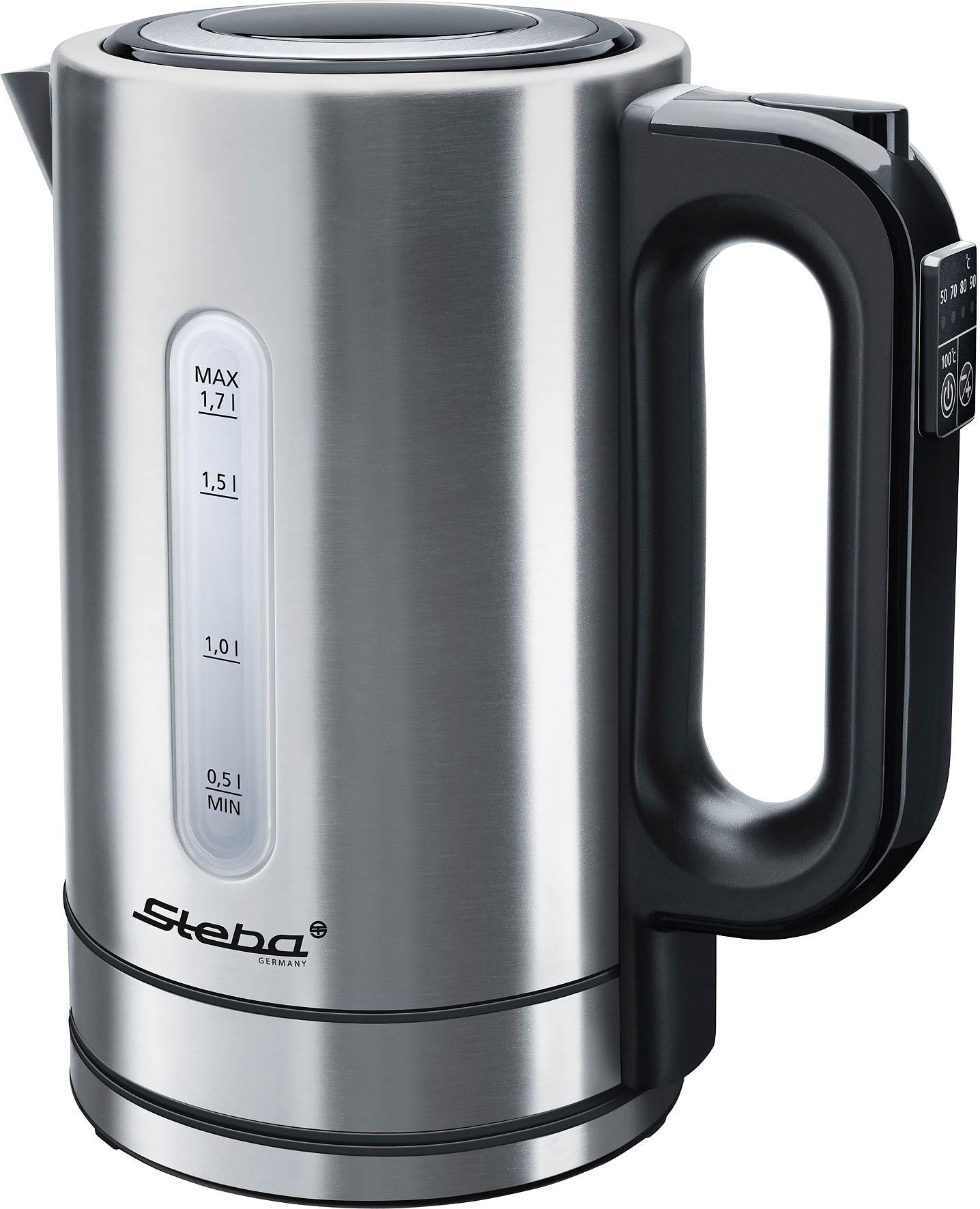 Steba Wasserkocher »WK 21 INOX«, 1,7 l, 2200 W günstig online kaufen