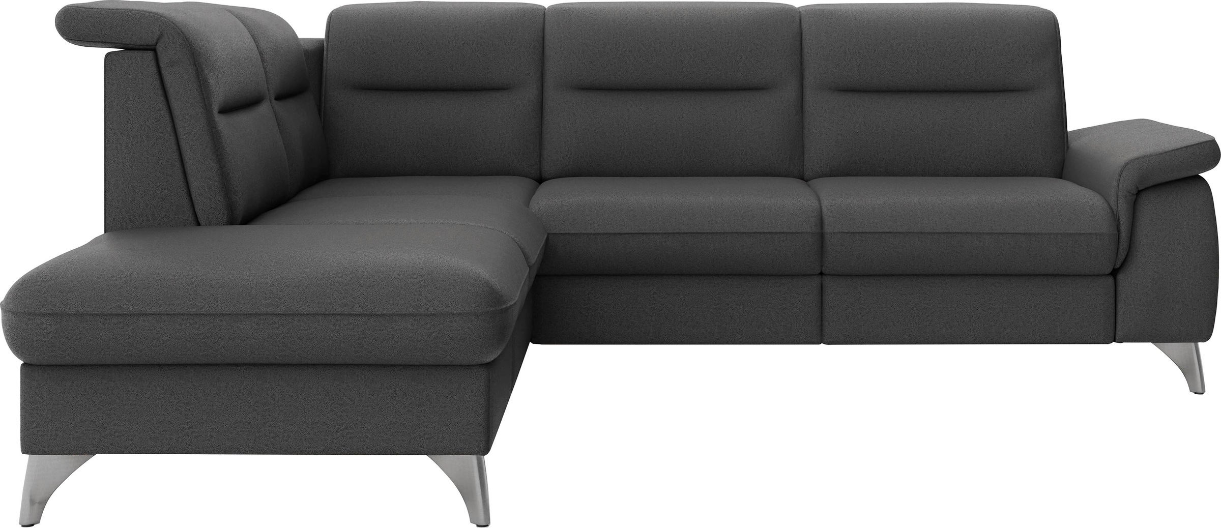 sit&more Ecksofa »Astoria L-Form«, wahlweise mit motorischer Relaxfunktion