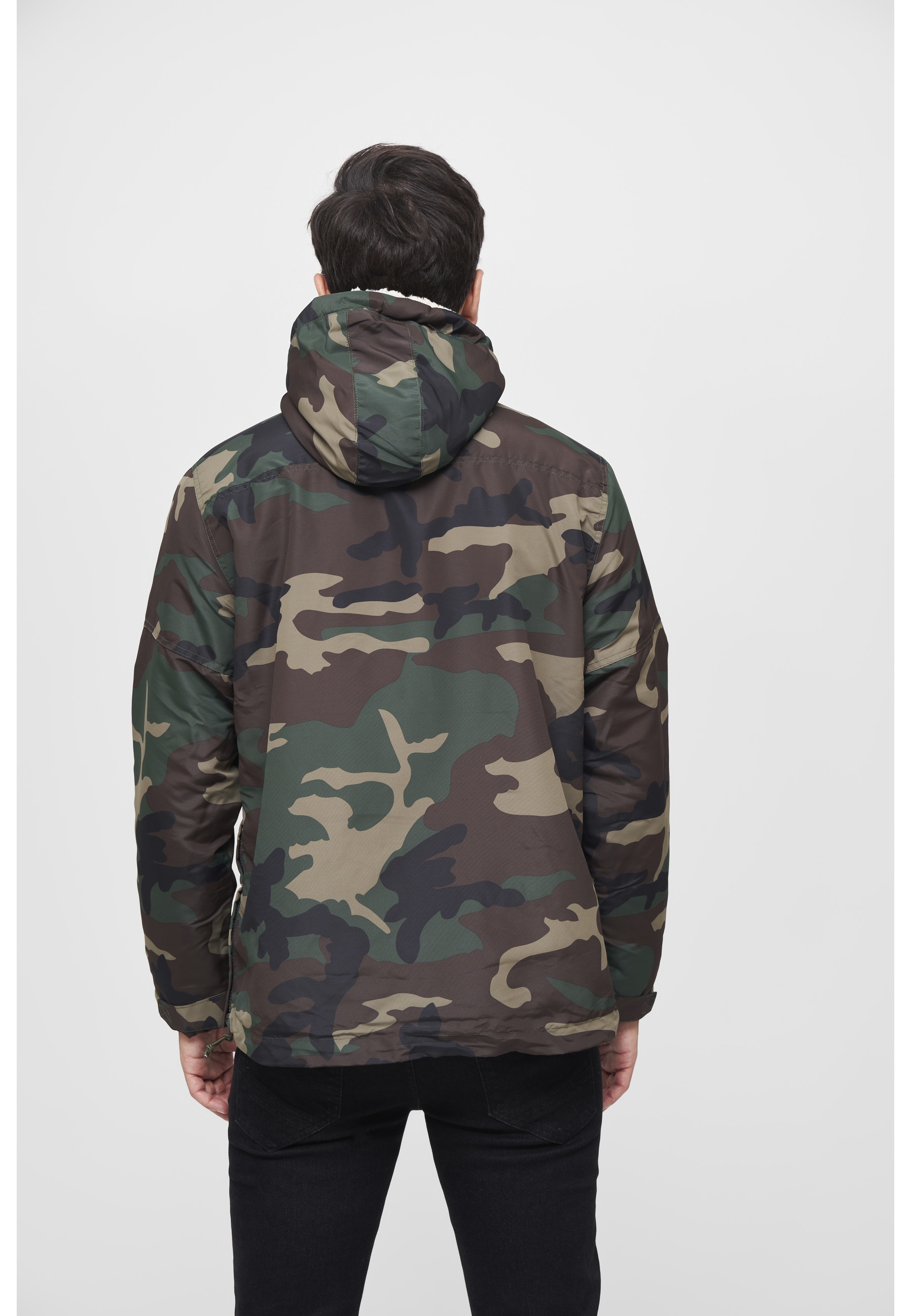 Brandit Allwetterjacke »Brandit Herren Windbreaker Sherpa« 1 Stk. tlg. mit Kapuze