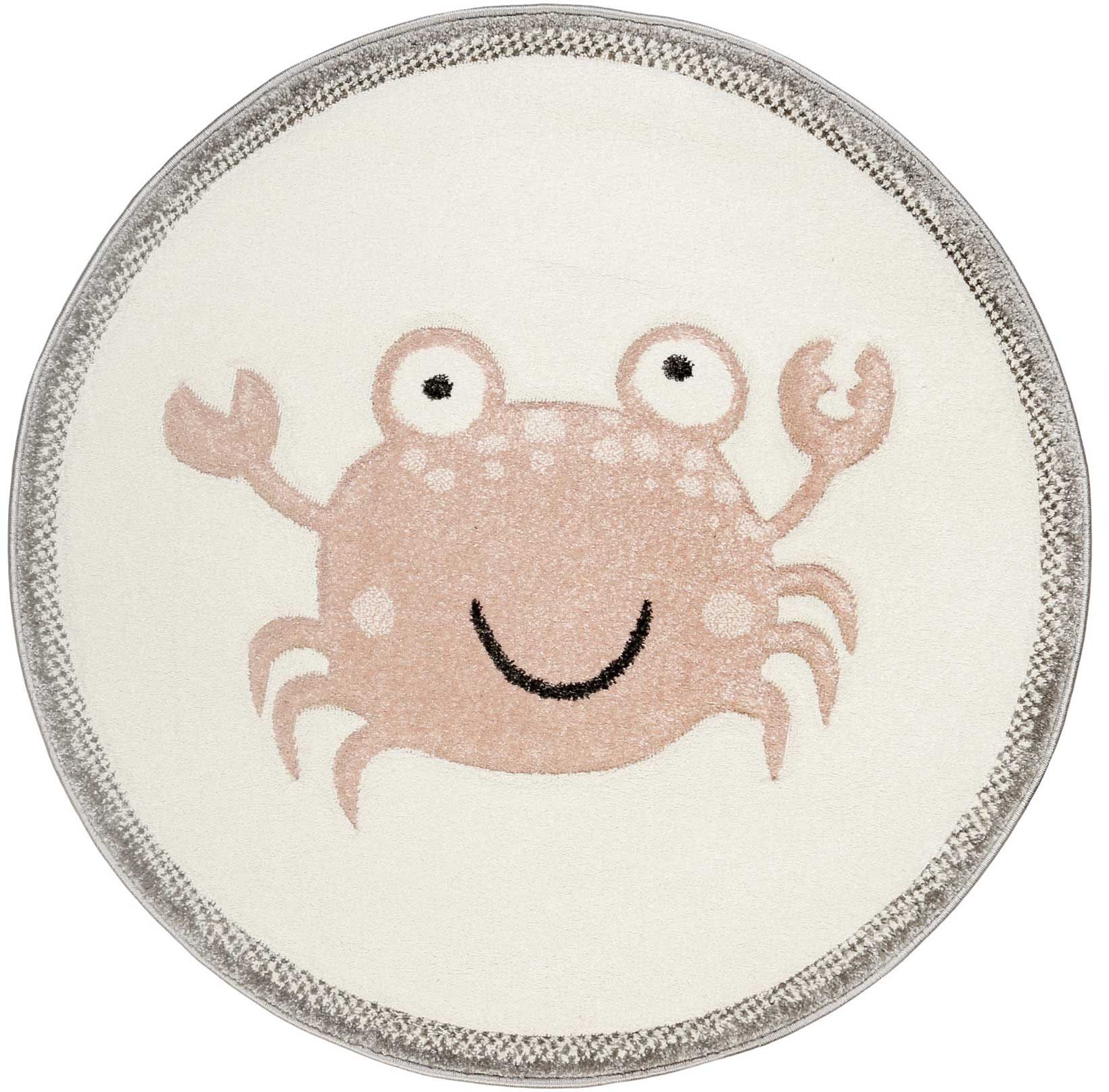 Esprit Kinderteppich »Crab ESP-21074«, rund, 13 mm Höhe, Rundteppich mit Kr günstig online kaufen