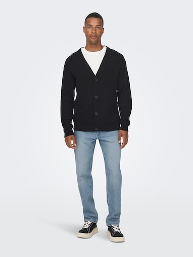 ONLY & SONS Regular-fit-Jeans »ONSEDGE STRAIGHT BROMO 0017 DOT DNM NOOS«