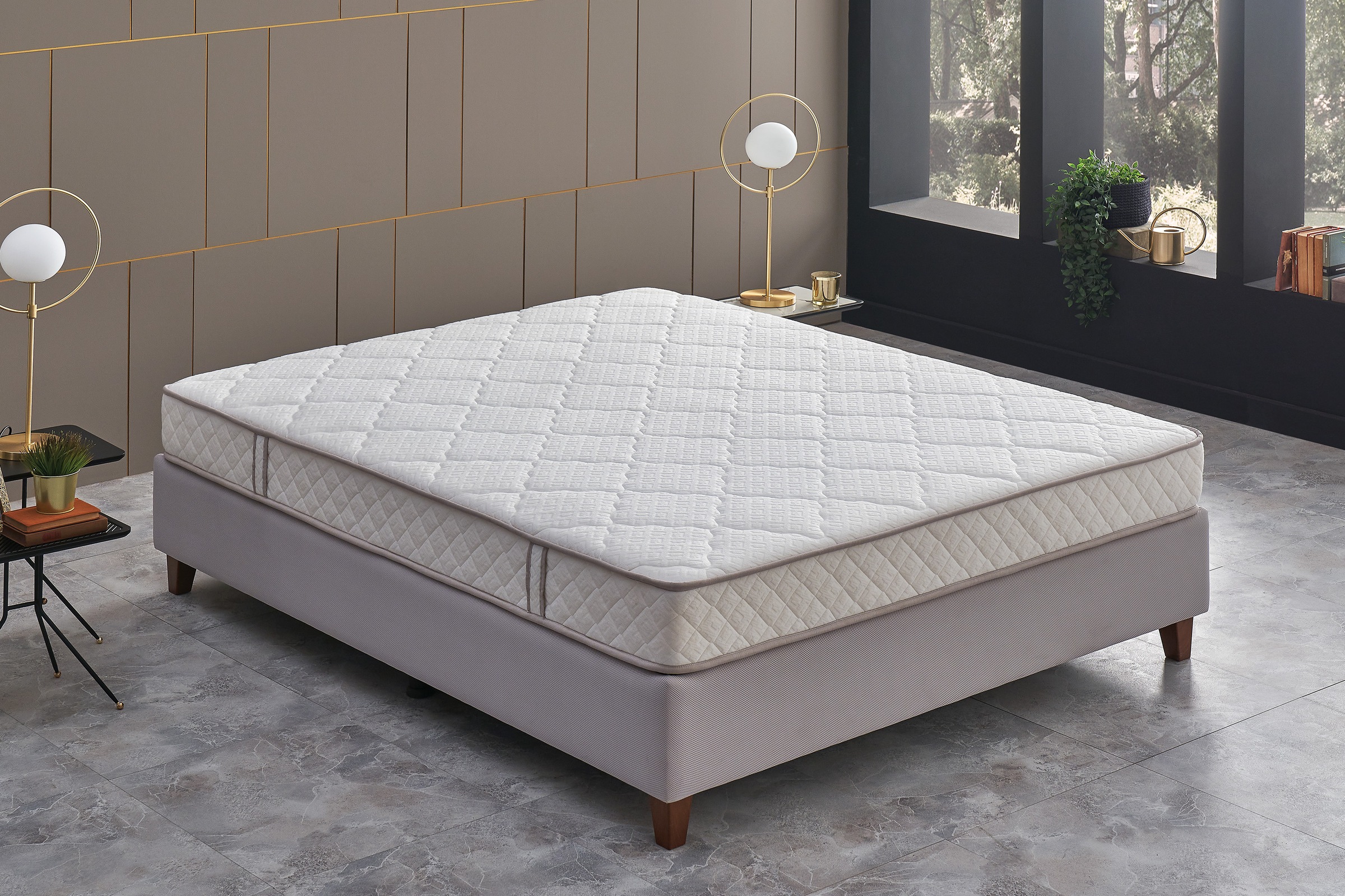 Yatas Bedding Taschenfederkernmatratze »Penta Z, Matratze 90x200, 140x200 cm & weitere Größen«, 19 cm hoch, 403 Federn, (1 St.), 5-Zonen, H3, wendbar, ergonomisch, atmungsaktiv