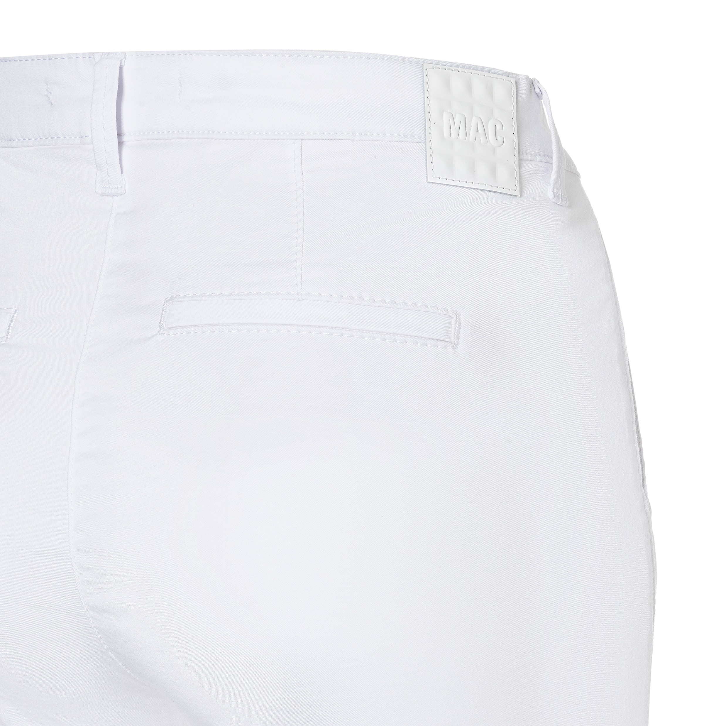 MAC Chinohose »CHINO turn up«, mit dezentem Glanz, elegant und sportiv zugleich