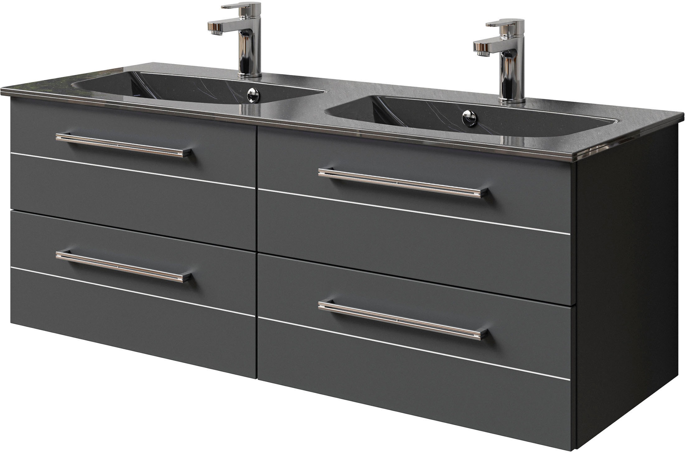 Saphir Waschtisch "Serie 6025 Mineralmarmor-Waschtisch mit Unterschrank, 13 günstig online kaufen