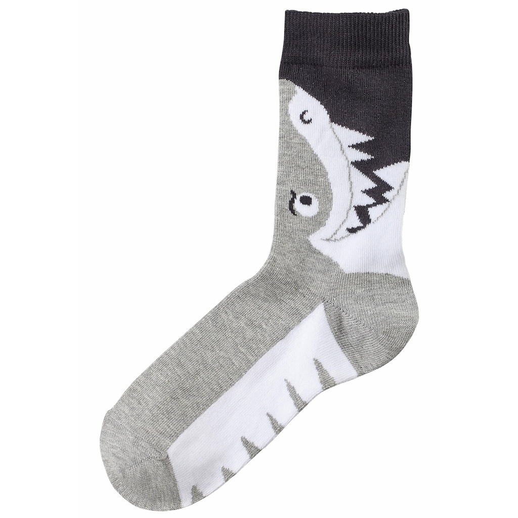 Socken, (5 Paar), mit Tiermotiven