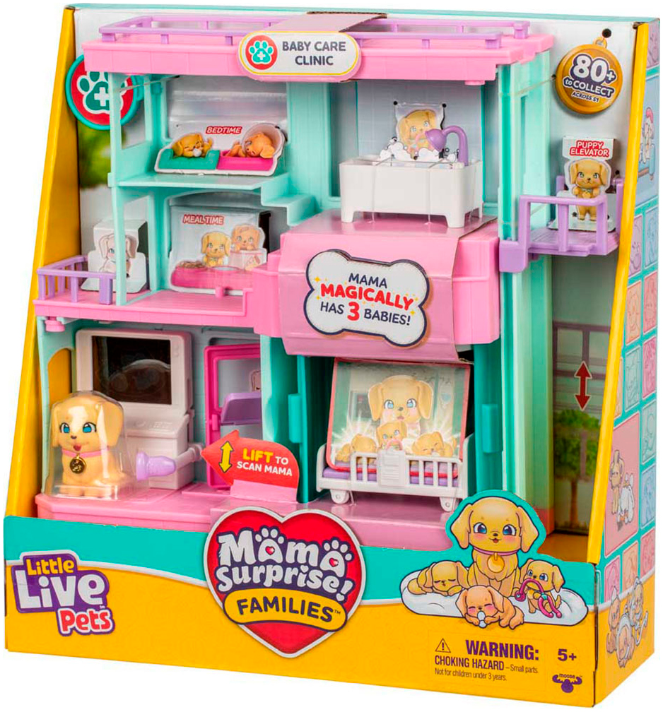 Moose Spielwelt »Little Live Pets: Mama Surprise Families Baby Care Clinic«