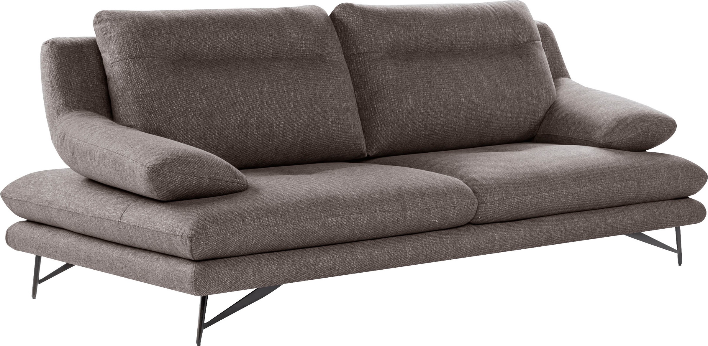 CALIA ITALIA 2-Sitzer »Cezanne, italienisches Designsofa mit erstklassigem Sitzkomfort«, wahlweise mit Sitztiefenverstellung