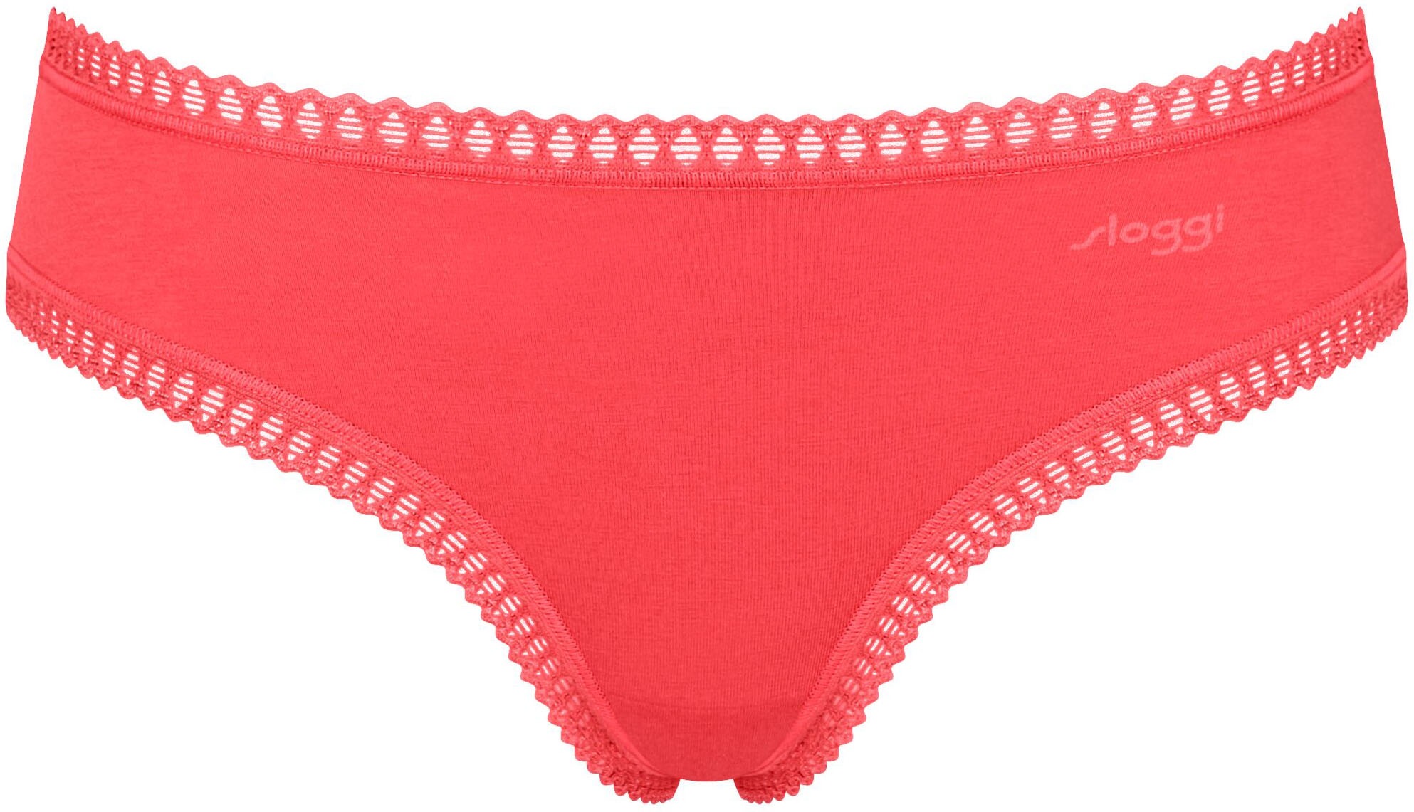 sloggi Slip »GO Crush Hipster C3P«, (3er Pack), mit Spitzendetails