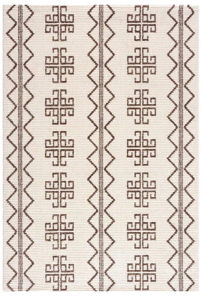 Carpet City Teppich »April 0608«, rechteckig, 10 mm Höhe, Läufer, weich durch Microfaser, Boho Ethno Look, Wohnzimmer