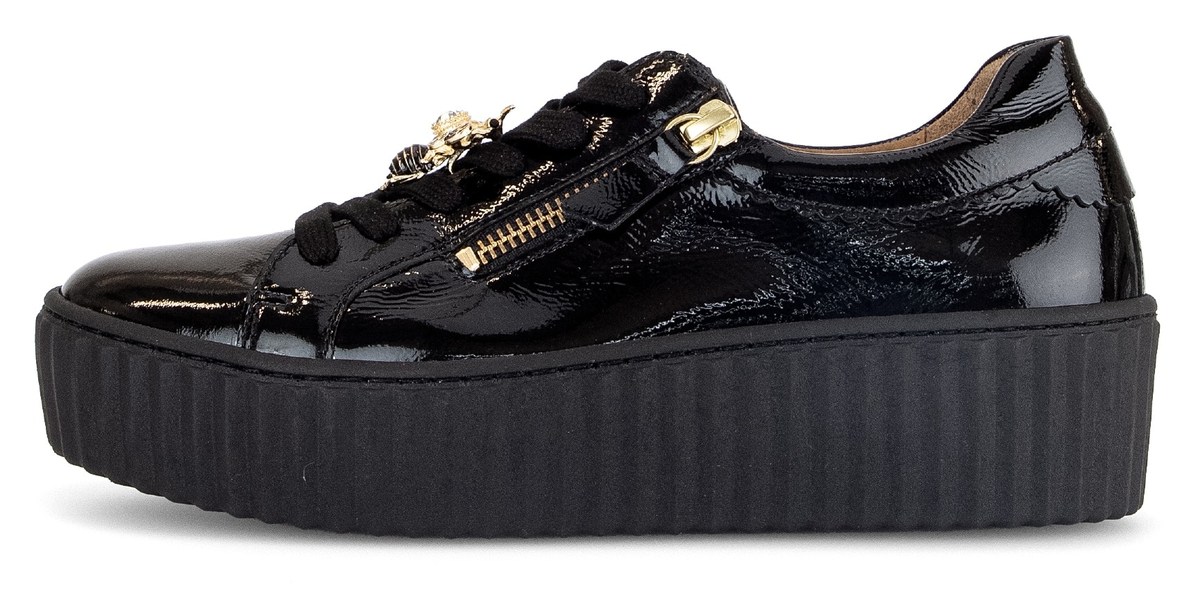 Gabor Plateausneaker, mit Best Fitting-Ausstattung, Freizeitschuh, Halbschuh, Schnürschuh