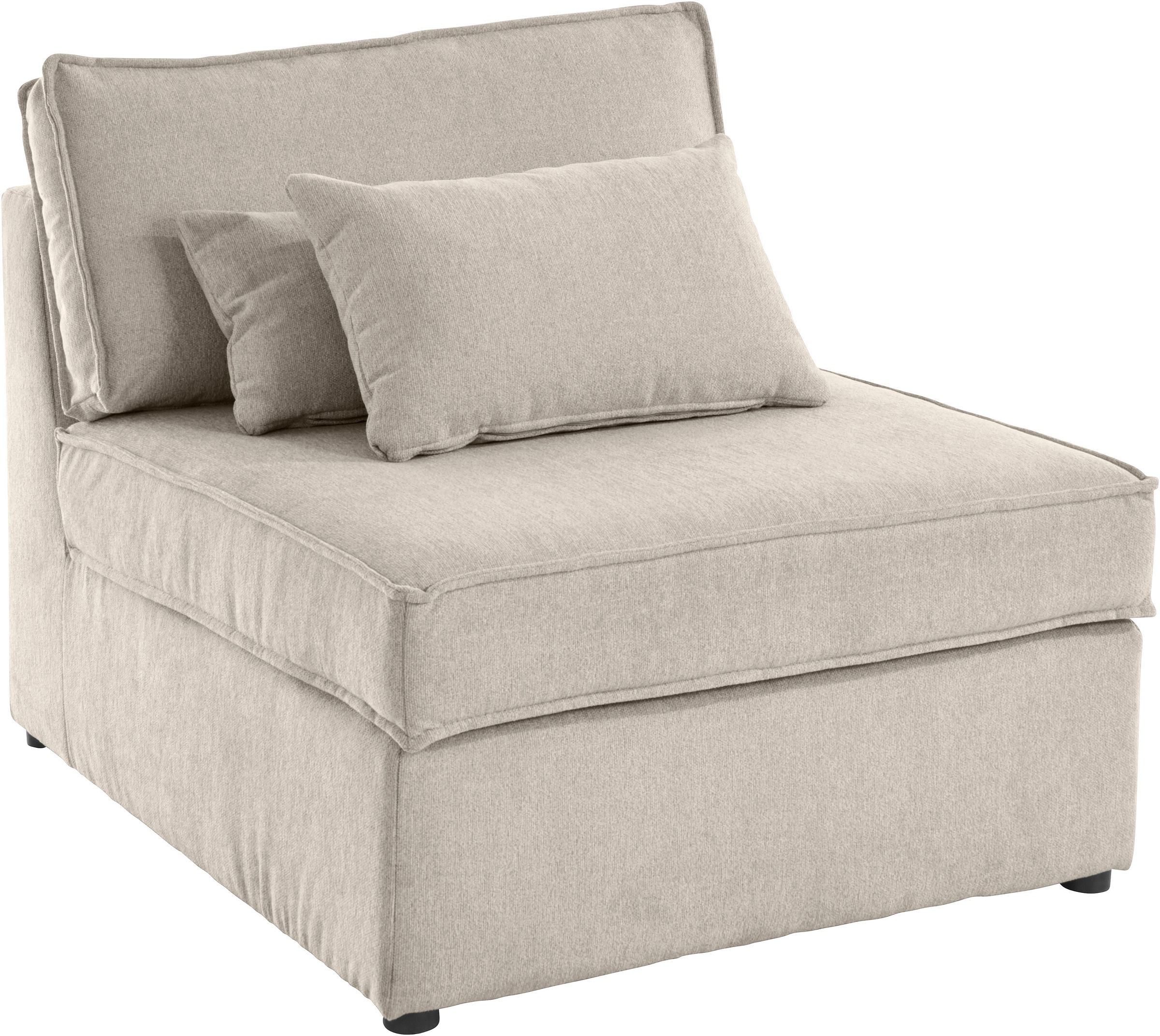 OTTO home Sofa-Mittelelement »Florid« als Teil eines Modulsofas,, fester Si günstig online kaufen