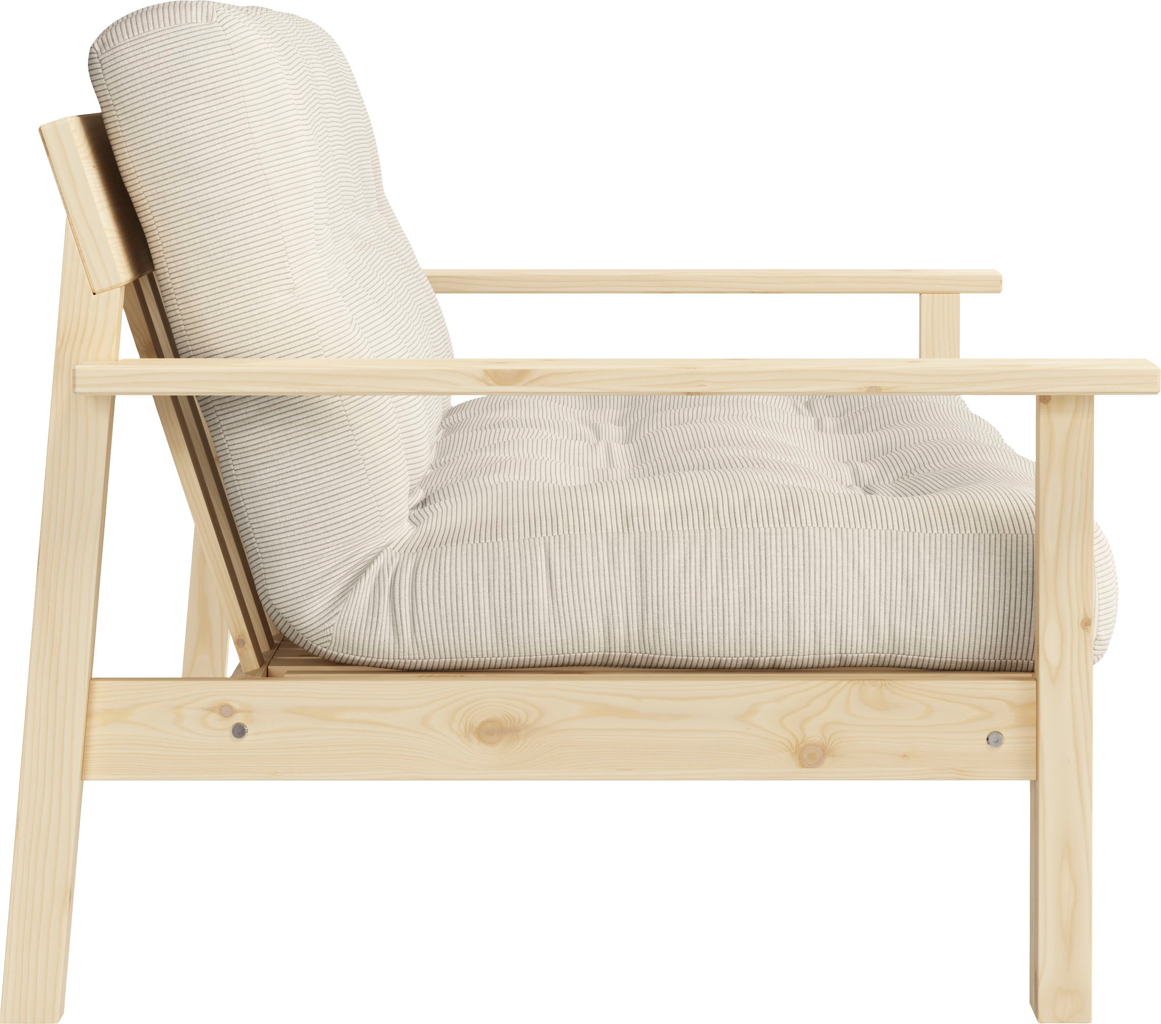 Karup Design Schlafsofa »Unwind«, Mit Holzstruktur, inkl. Futonmatratze, Liegefläche 130x190 cm