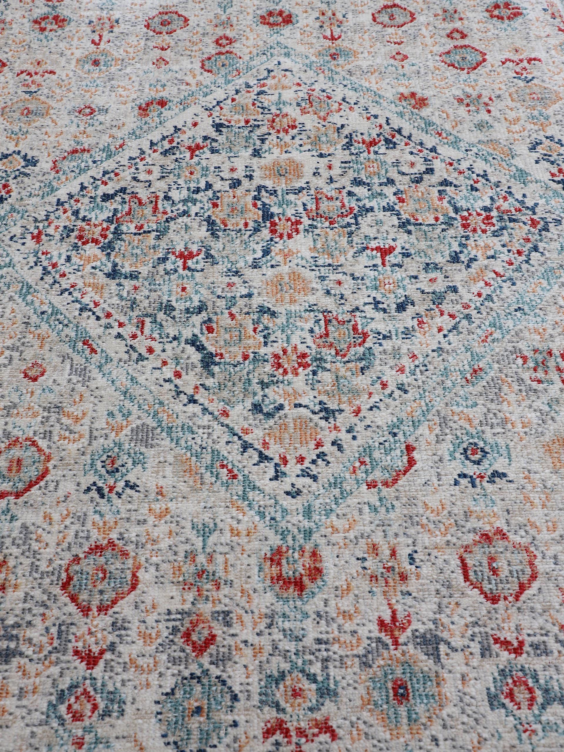 carpetfine Teppich »Noah_3«, rechteckig, 3 mm Höhe, Orient Vintage Look