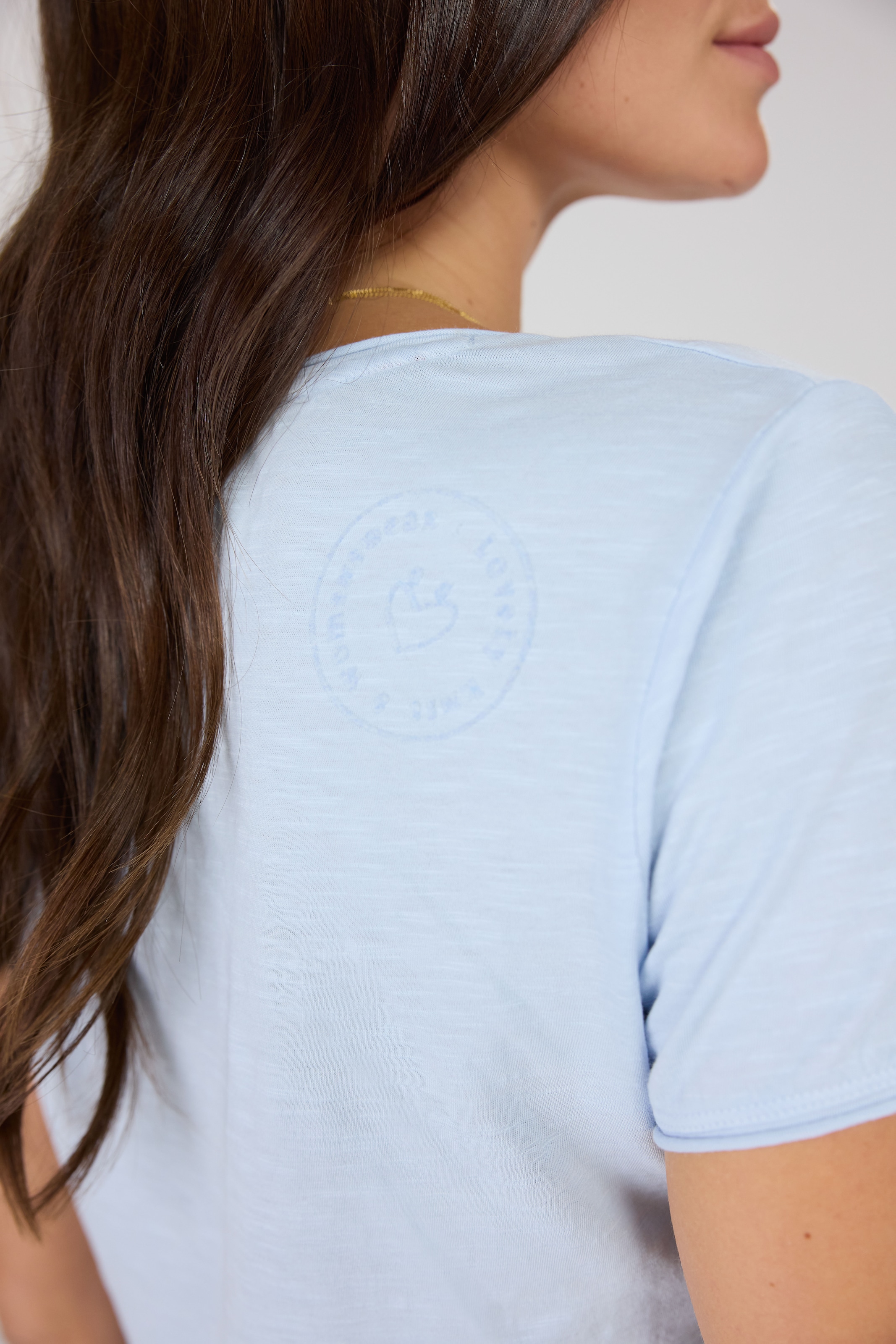 Lieblingsstück Rundhalsshirt »CiaEp«, aus reiner Baumwolle