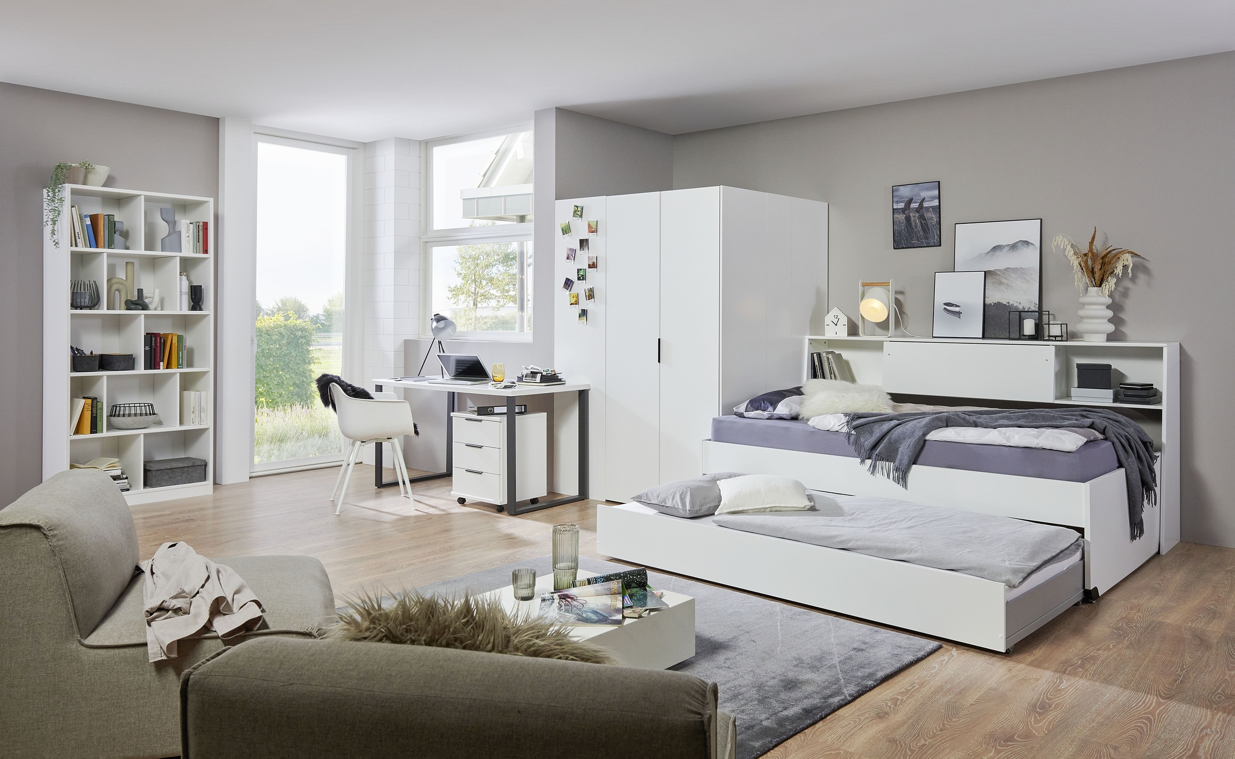 Wimex Anbauregal »Norderney Stauraum Schreibtisch desktop«, Ergänzung zum B günstig online kaufen