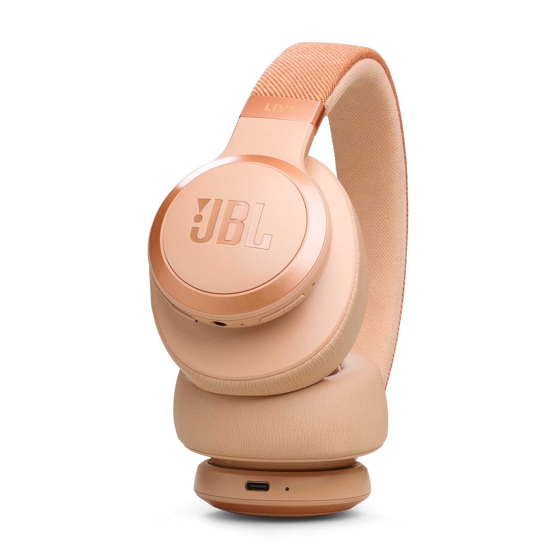 JBL wireless Kopfhörer »LIVE 770NC mit JBL Signature Sound und Surround Sound«, Adaptive Noise-Cancelling-Transparenzmodus-Multi-Point-Verbindung, Kabelloser Over-Ear-Kopfhörer mit True Adaptive Noise Cancelling