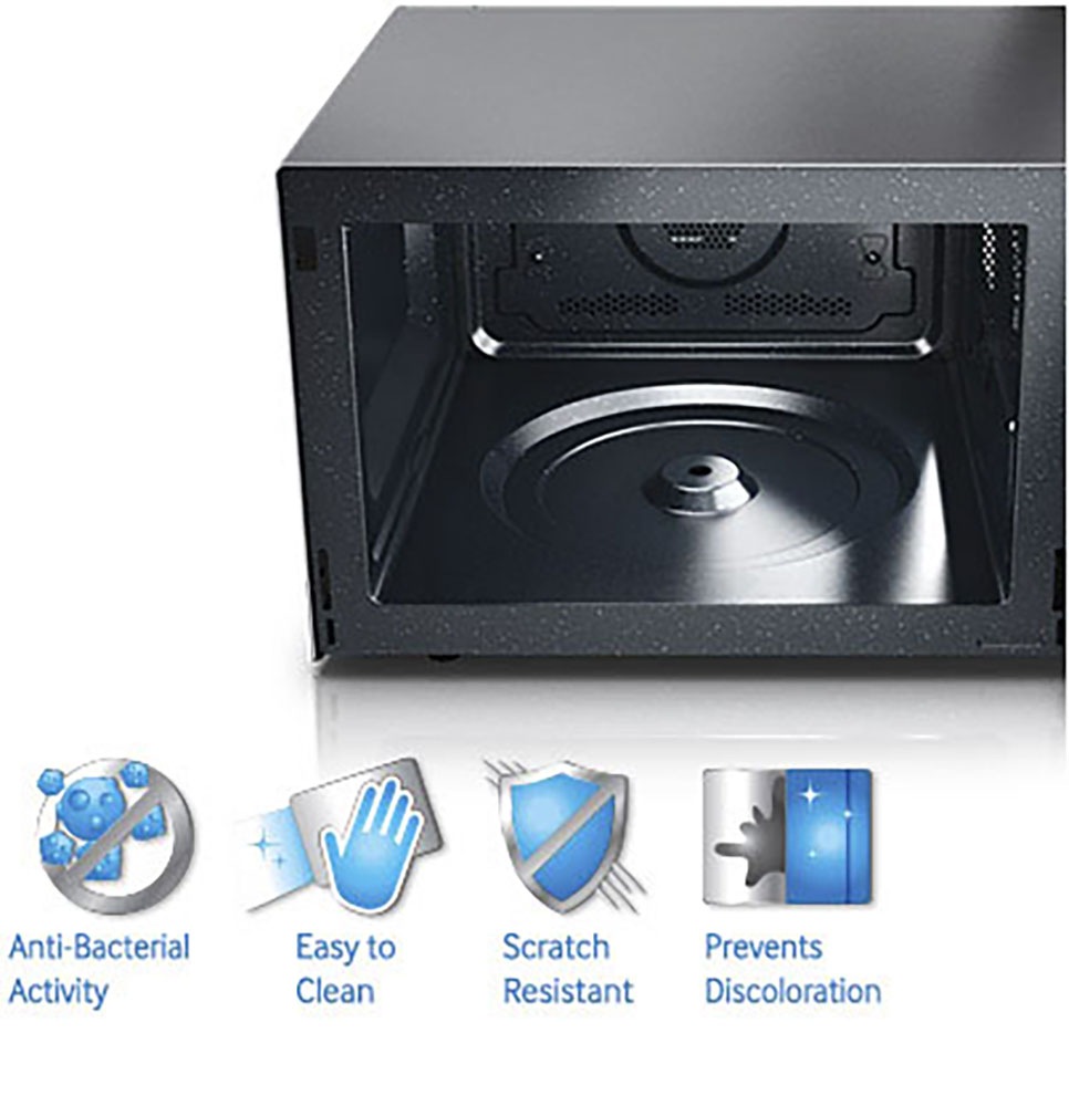 Samsung Mikrowelle »MG20A7013CB/EG«, Mikrowelle-Grill, Garen, Backen & Grillen mit pflegeleichten Keramik-Emaille Innenraum