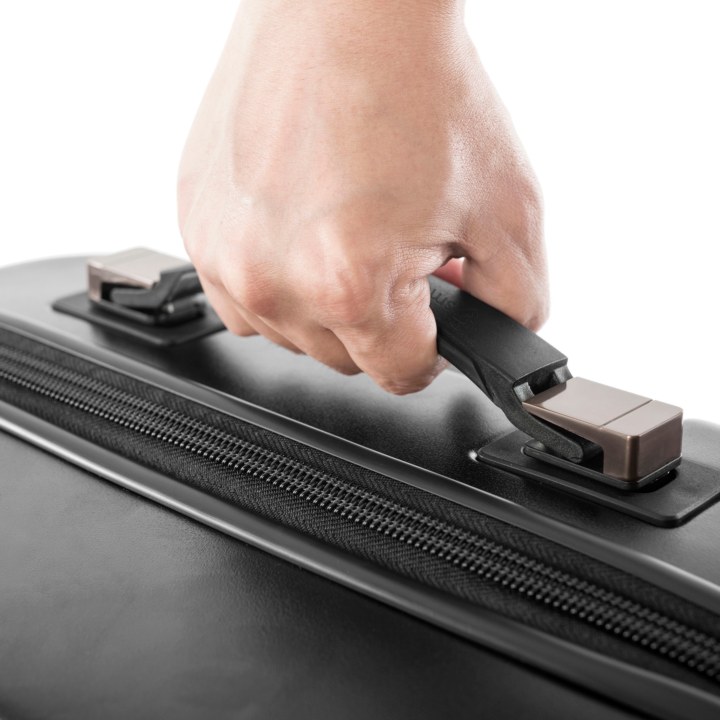 Heys Hartschalen-Trolley »Smart Luggage®, in verschiedenen Farben und Größen«, 4 Rollen, Heys x Joachim Llambi Handgepäck Smart Gepäck mit App-Funktion